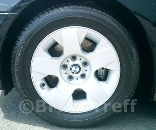 BMW OEM Wheel Style 90 — 17-inch BMW OEM wheel — documented with E65 and E66