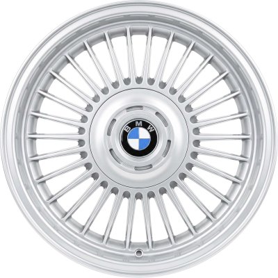 BMW OEM Wheel Style 4 — 15-inch and 16-inch BMW OEM wheel — documented with E32, E34, and E38