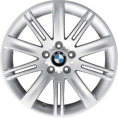 BMW OEM Wheel Style 120 — 18-inch BMW OEM wheel — documented with E63, E53, and E64