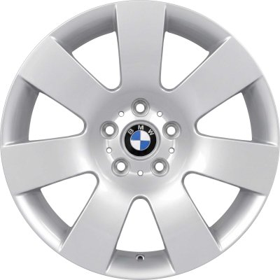 BMW OEM Wheel Style 123 — 18-inch BMW OEM wheel — documented with E60, E39, and E61