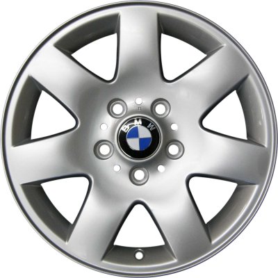 BMW OEM Wheel Style 45 — 16-inch BMW OEM wheel — documented with E36, E46, and Z3