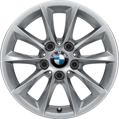BMW OEM Wheel Style 411 — 16-inch BMW OEM wheel — documented with F20, F22, F21, and F23