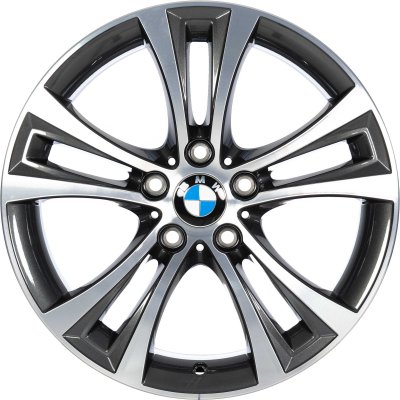 BMW OEM Wheel Style 384 — 18-inch BMW OEM wheel — documented with F20, F22, F21, and F23