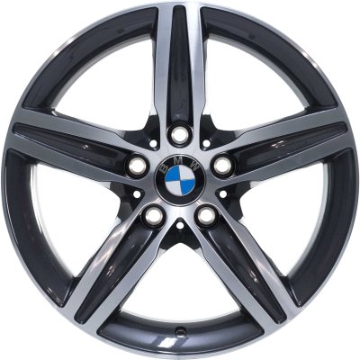 BMW OEM Wheel Style 379 — 17-inch BMW OEM wheel — documented with F20, F22, F45, and F46