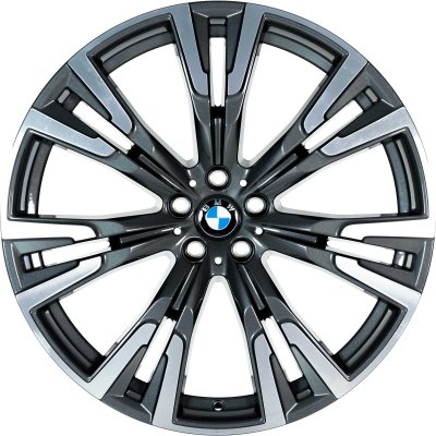 BMW OEM Wheel Style 756 — 22-inch BMW OEM wheel — documented with G07