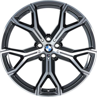 BMW OEM Wheel Style 741M — 21-inch BMW OEM wheel — documented with G05