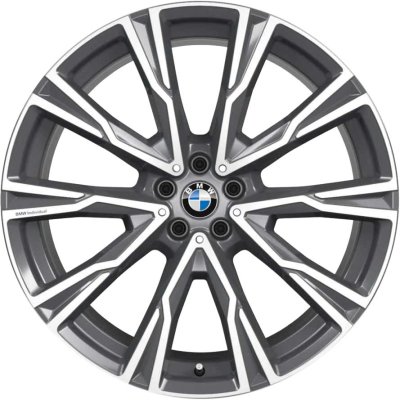 BMW OEM Wheel Style 758I — 22-inch BMW OEM wheel — documented with G07
