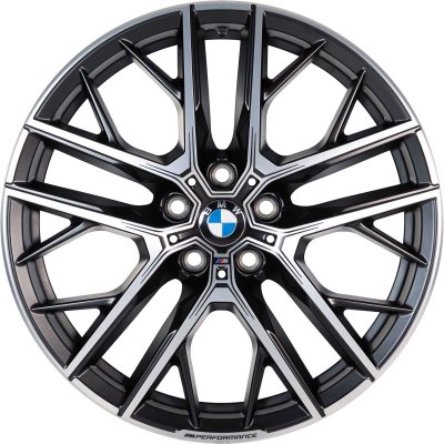 BMW OEM Wheel Style 555M — 19-inch BMW OEM wheel — documented with F40, F52, and F44