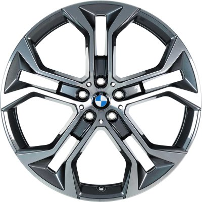 BMW OEM Wheel Style 744 — 21-inch BMW OEM wheel — documented with G05
